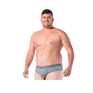 Imagem de Kit 10 cuecas adulto slip plus size 100% algodão aquila orig, P, Sorti