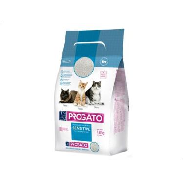 Imagem de Areia Granulado Higiênico Progato Sensitive Gatos 1,8kg