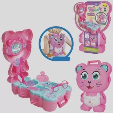 Imagem de Brinquedo Kit de Beleza Gatinha Com 21 Pçs - Toys