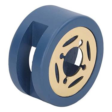 Imagem de Forno de Fusão de Laca de Fogo de Pavão Estilo Europeu Pequeno Fogão de Madeira para Uso Interno e Externo (Azul)