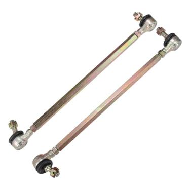 Imagem de ACROPIX 27 cm 10,6 polegadas direção ligação ligação ligação para 50cc 70cc 90cc 110cc 125cc quadriciclo quatro rodas com acessórios de junta esférica - pacote com 2