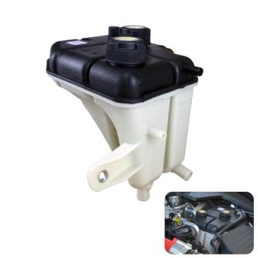 Imagem de CEYHTLY 670031651 Tanque de Reservatório de Refrigeração com Tampa Compatível com 2014-2018 Maserati Ghibli V6 3.0L, 2017-2019 Levante V6 3.0L / V8 3.8L, Quattroporte V6 3.0L 2013-2018 V8 3. 8L 4,7L