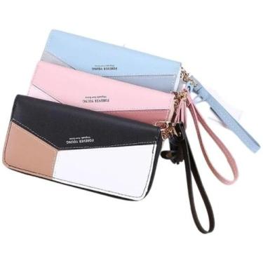 Imagem de Carteira Feminina Couro +nf Forever Young Postagem 24h, Rosa