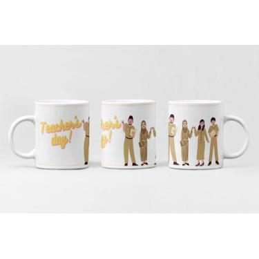 Imagem de Caneca Feliz dia dos Professores Modelo 3 - Like Geek