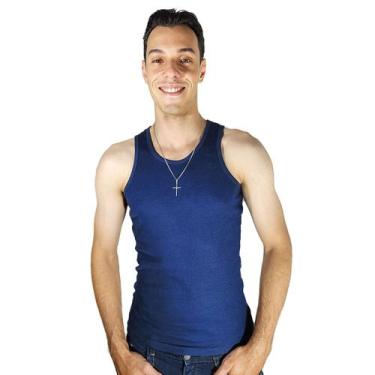 Imagem de Kit 5 Camisetas Regata Masculina Academia Treino Americana - OPA BRAZI