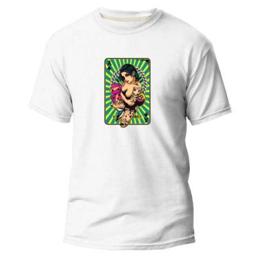 Imagem de Camiseta Algodão Premium Estampa Digital Arte Poker Baralho - NoBrand,