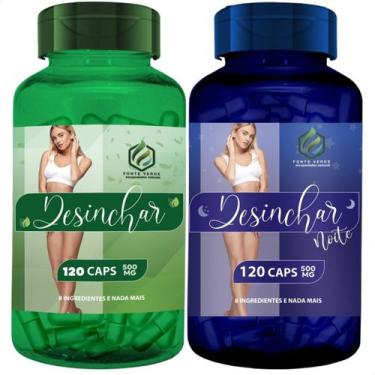 Imagem de Kit Desinchar Dia e Noite - Fonte Verde