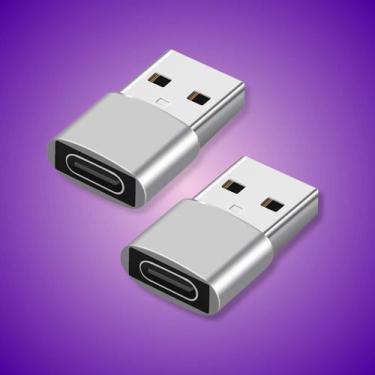 Imagem de Cabo Adaptador OTG USB 3.0 2.0 Para Tipo C Pendrive Mouse Teclado - Es