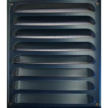 Imagem de Grade De Ventilação  De Alumínio 14x16 Preto - ITANOVA