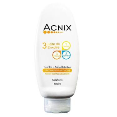 Imagem de Leite de Enxofre Acnix 120 ml - Mais Amigas