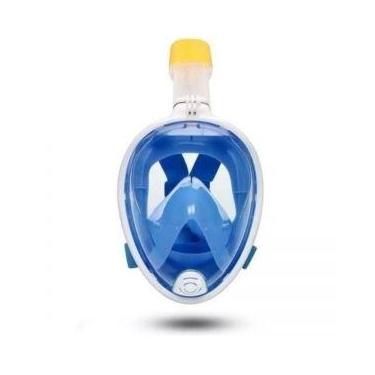 Imagem de Máscara de Mergulho Subaquática Visão Ampla Rosto Inteiro Antiembaçant