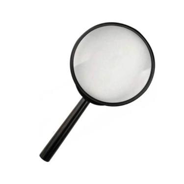 Imagem de Lupa de Mão Manual Lente Aumento Zoom Leitura 75mm - RT