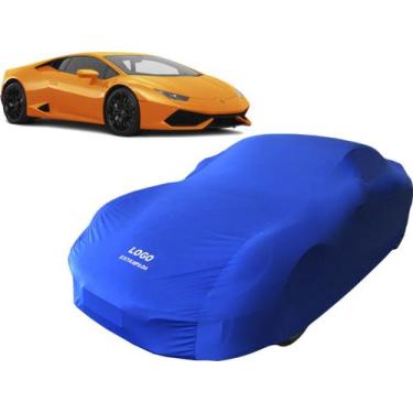 Imagem de Capa Cobrir Carro Especial Lamborghini Huracan De Tecido - Mz, Azul