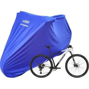 Imagem de Capa Bike Anti Riscos Com Logo Cannondale F-Si Carbon 5 Mtb - Mz, Azul