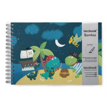 Imagem de Caderno desenho/sketchbook taccbook Dinossauros Capa Ríg.