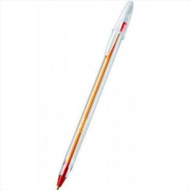 Imagem de Caneta Bic 0.8 corpo laranja fine vermelho