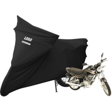 Imagem de Capa De Cobrir Moto Kasinski Seta 150 Não Risca Pintura (Preto)