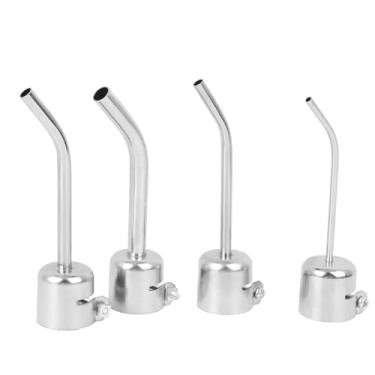 Imagem de Bico Universal para Pistola de Ar Quente de Liga de Alumínio, Acessórios para Soldagem, Pistola de Calor 850, Conjunto de Bico de Cotovelo Estendido para Estação de Solda,