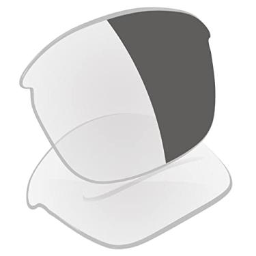 Imagem de Galvanic Lentes de reposição para Oakley Flak Jacket | Óculos de sol Flak Jacket com ajuste asiático - Fotocromático não polarizado