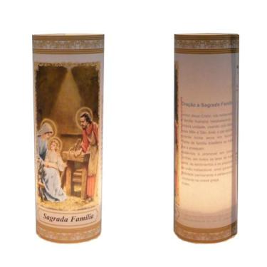 Imagem de 3 Velas Votivas7 Dias Imagem Sagrada Família Oração - Velitas