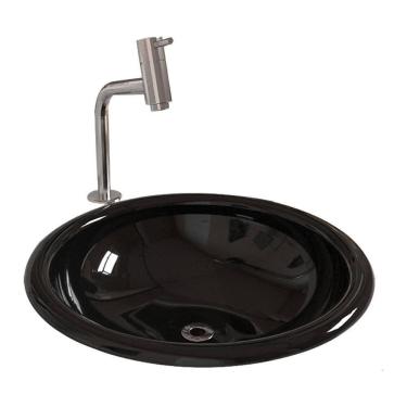 Imagem de Kit Cuba Sobrepor Lume Com Válvula Abs E Torneira Dl05