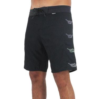 Imagem de Bermuda Hang Loose Shaka 18 Preta-Unissex