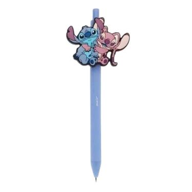 Imagem de Caneta Esferográfica Retrátil Stitch Abraço Azul - Molin