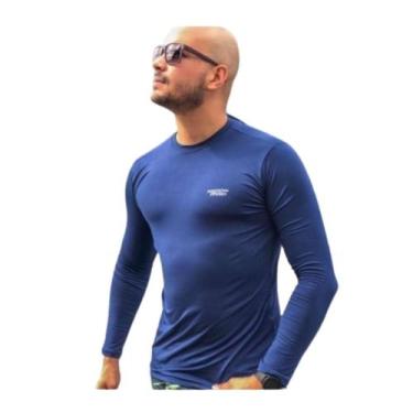 Imagem de Camisa UV Masculina Proteção Solar Ultravioleta Manga Longa Segunda Pe