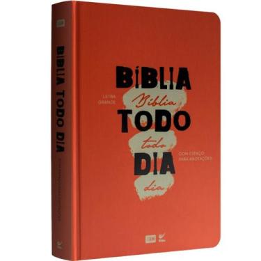 Imagem de Bíblia Todo Dia com Espaço para Anotações  AM  Letra Grande Capa Dura 