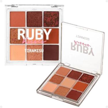 Imagem de Paleta de Sombras Ruby Kisses Tiramisù Rmps14br - KISS NEW YORK