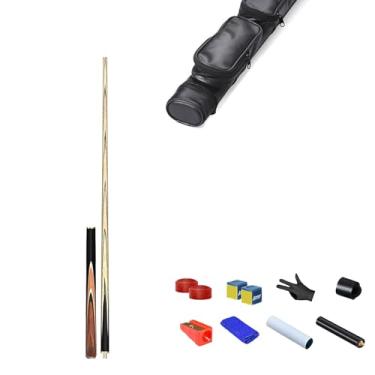 Imagem de Taco de Bilhar Profissional, Feito com Madeira Durável, Design Exclusivo e Construção de Alta Qualidade para Profissionais (B Tacos de bilhar e acessórios+ barril de tacos, 10mm)