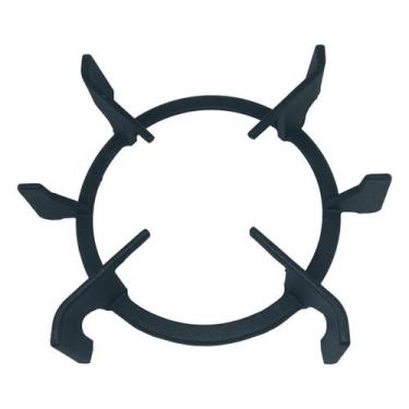 Imagem de Grade Trempe Grelha Grande Tripla Chama Ferro Fundido 6 Apoio Fogão Co