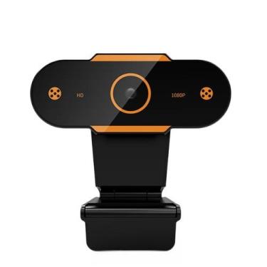 Imagem de Webcam HD 1080P com Microfone - Mini Câmera para Computador