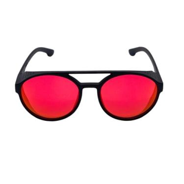 Imagem de Óculos De Sol Masculino Original Retro Alok Uv400 (Fire Espelhado)