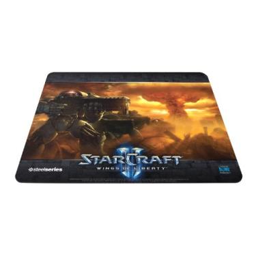 Imagem de SteelSeries QcK Starcraft II Gaming Mouse Pad - Edição Marinha