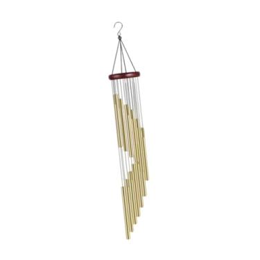 Imagem de Generic Wind Chime Ressonância Profunda Bell Tom Deep Garden Sino para mulheres vizinhas, Ouro