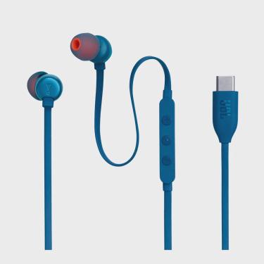 Imagem de Fone de Ouvido jbl Tune 310C usb-c In Ear Azul - LT310C
