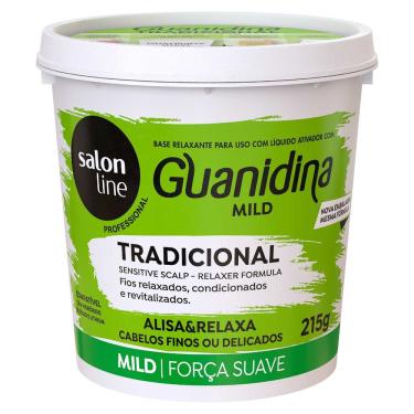 Imagem de Alisante Relaxamento 215g Salon Line Guanidina Mild Cabelos Finos