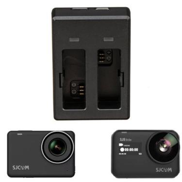 Imagem de Carregador Duplo Original para Câmeras SJCam 9, 10 e 11 Series