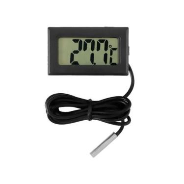 Imagem de Termômetro Digital Geladeira Aquário Homebrew Freezer Estufa - Clink