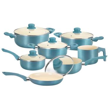 Imagem de Conjunto de Panelas Casa Ambiente Genebra, 7 Peças AL039