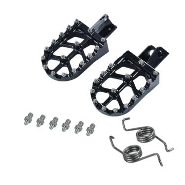 Imagem de KZLM Apoio Para Os Pés Motocicleta Cnc Compatível Com Klr650 Klr 650 1987-2018 2021-2024 Vstrom 1000 Preto