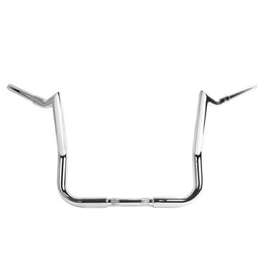 Imagem de Fjpacemt 10" Rise Electra Glide Ape Hanger Guidão Ape Hangers Monkey Bar para Harley Touring Street Glide Flhx Flht 1986-2025 Modelos com Carenagem Batwing Chrome 1 1/4" Tubo