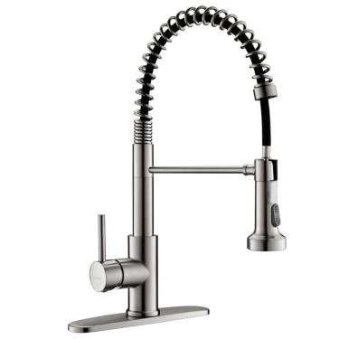Imagem de Toenira Cozinha Goumert Monocomando Extensivel Misturador Agua Fria Quente Pia Mesa