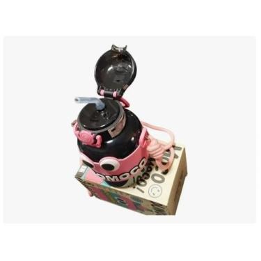 Imagem de Garrafa Térmica Squeeze Aço Inox com Canudo, Alça 600 Ml - Mocomoco, R