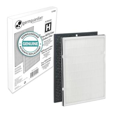 Imagem de Germ Guardian FLT9200 Filtro de substituição de purificador de ar genuíno HEPA, pacote combo de carbono para purificador GermGuardian AC9200