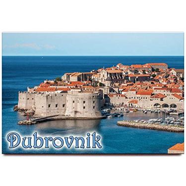Imagem de Imã de geladeira Dubrovnik lembrança de viagem da Croácia