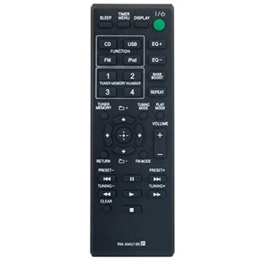 Imagem de Controle remoto de substituição RM-AMU185 adequado para Sony Home Audio System MHC-EC619iP MHCEC619iP