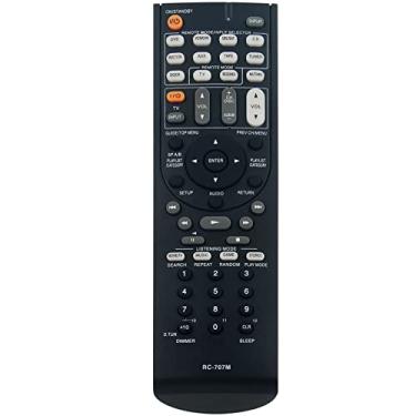 Imagem de Controle remoto de substituição RC-707M adequado para receptor AV Onkyo HT-S6100 HT-R667 HT-R560 HT-S5100 HTP-750X SKB-750XL SKF-750XFL SKM-750XSL SKF-750XFR SKM-750XSR SKB-750XSR 0XR DS-AA. 1L AVX