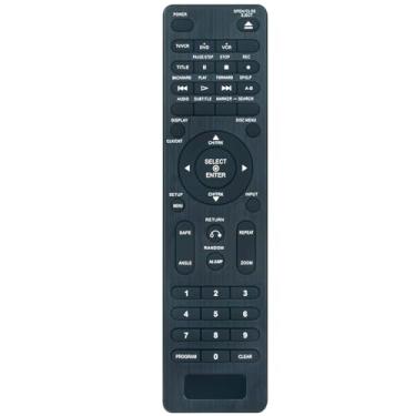 Imagem de Substituição de controle remoto N108A DVD VHS Commander compatível com Sanyo DVD Player DVW-6000 DVW-6100 DVW-7000 DVW-7100 DVC-2000 DVC-2500